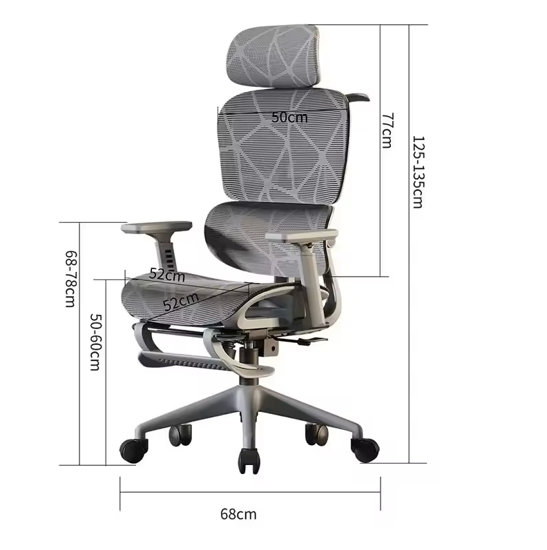 Chaise ergonomique de bureau "Takumi S900"