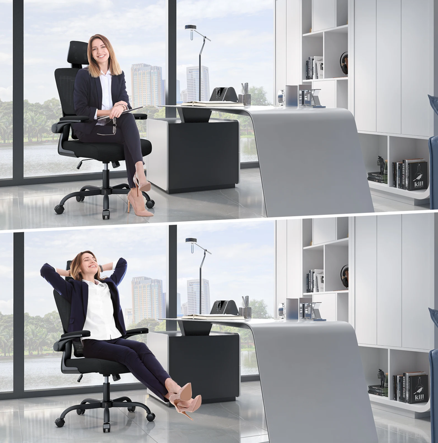 Chaise ergonomique de bureau "Renji S300"