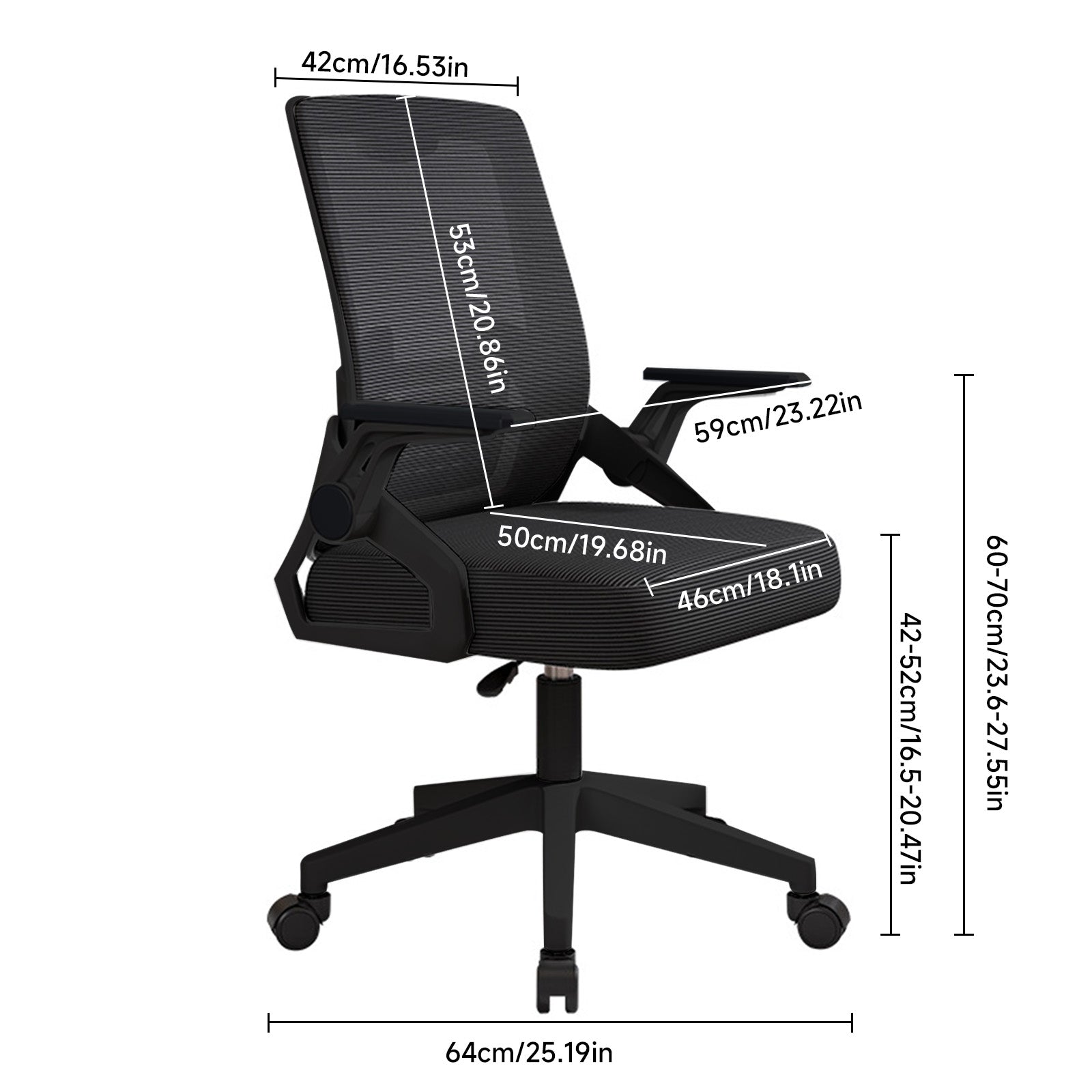 Chaise ergonomique de bureau "Shibetsu S130"
